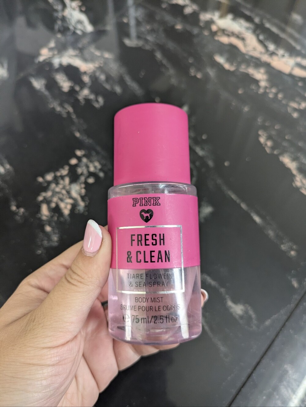 Victoria's Secret PINK Fresh & Clean Travel Size Body Mist